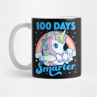 100 Days Smarter Unicorn Girls Teacher 100th Day of School Mug